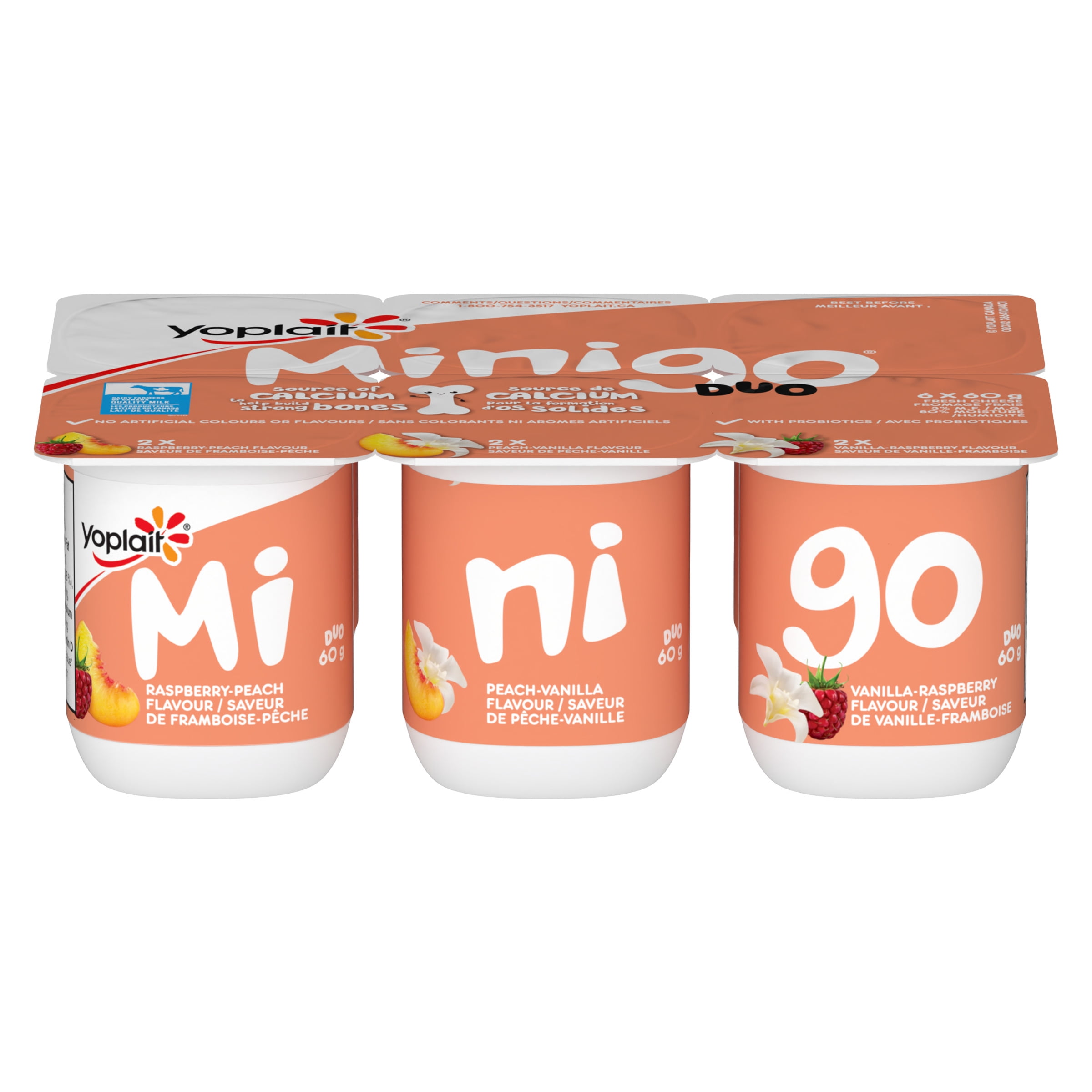 Yop 3% Minigo Duo, Variety, Kids Snack