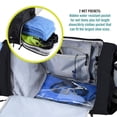 thumbnail image 3 of Bolsa de lona FocusGear Ultimate Gym Bag 2.0 negra mediana, 3 of 5