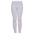 thumbnail image 1 of Gravity Threads Seamless Fleece Leggings, White, 1 of 2