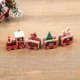 thumbnail image 1 of Estante de pista de tren de madera/plástico, adornos navideños para coche, decoraciones navideñas para el hogar 2023, 70%, 1 of 4