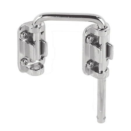 Prime-Line Products S 4378 1/7/16 in. Nickel Plated Sliding Door Loop Lock