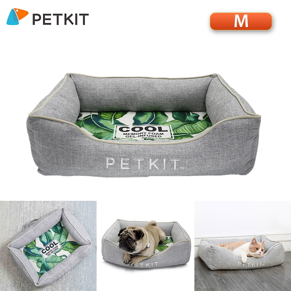 Petkit Dog Bed With Removable Washable Cover Nonskid Bottom Memory