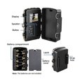 thumbnail image 3 of 4K Trail Camera, 2.0 Inch Color Screen Game Hunting Camera Metal ABS Night Vision  for Outdoor, 3 of 7