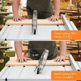 thumbnail image 4 of 10inch 15A 5000RPM Portable Table Saw with Stand & Safety Switch, Push Stick, 90°Cross Cut & 0-45°Cutting, PIONEERWORKS Multifunctional Table Saw for Woodworking, DIY Working, 4 of 7
