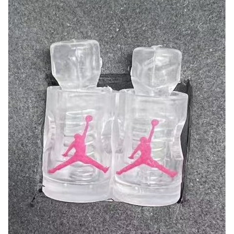 Nike Air Jordan Clear Base Red Jumpman Shoe VI Lace Lock