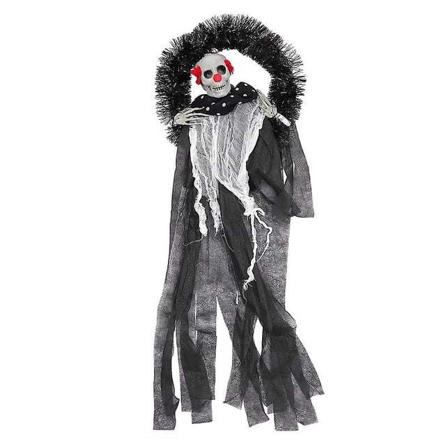 1 colgante de calavera para decoraciones de Halloween.