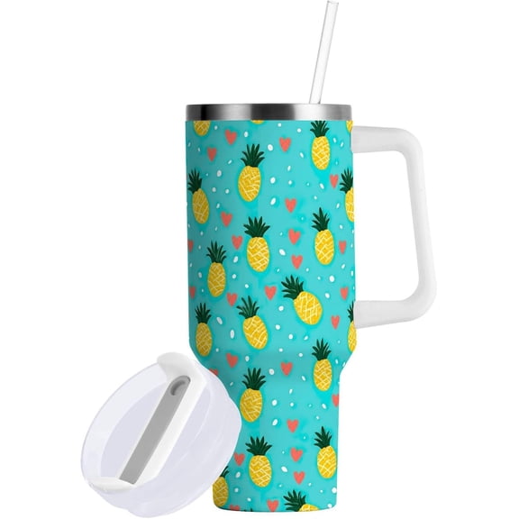 30oz Valentine''s Day Heart Stainless Steel Vacuum Insulated Tumbler Superior Drinking Cup with Lid and Straw,Insulated Cup for Water, Iced Tea or Coffee Smoothie 21342728