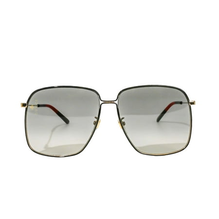 Gucci Women's Grey Shaded Oversized-Squre Sunglasses - GG0394S-001