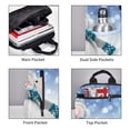 thumbnail image 3 of Balery Christmas Snowman In The Snow Mochila ligera para hombre y mujer: duradera e impermeable, ideal para la escuela, el trabajo, viajes y uso diario., 3 of 7