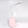 thumbnail image 1 of CAROOTU Multifunctional Table Lamp with Pen Holder DC5V USB Rechargeable Touch Light with Phone Stand for, 1 of 6