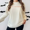 thumbnail image 4 of This Is My Costume Typewriter - Women's Garment Dyed Long Sleeve Graphic T-Shirt, 4 of 11