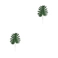 thumbnail image 4 of Ounissouiy 20 bolsas de arreglos florales verdes con hojas de sandía simuladas, hojas de lluvia de primavera de Canna Indica simuladas realistas Hojas de lluvia de primavera 2Conjunto, 4 of 6