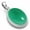 Green Onyx, variant on 925 Sterling Silver Women Jewelry Natural Labradorite Pendant