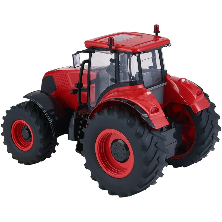 Red store tractor toy