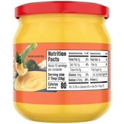 Cheez Whiz Cheese Dip, 1 Jar, Original Flavor, Easy Dip, 15 oz