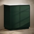thumbnail image 4 of St. Tropez 36" Freestanding Bathroom Vanity in Green Oak with 3-Hole Widespread Sink Top, 4 of 7