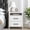White, variant on STYLIVIA 2-Drawer Nightstand with Open Shelf White 20.9" W x 15.7" D x 22.7" H