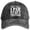 A-Grey242, variant on Yuanlong Unisex Baseball Caps Distressed Washed Printed Curved Brim Baseball Cap Stylish Adjustable Hat