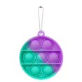 thumbnail image 1 of Silicona Push Bubble Round Llavero Puzzle Juguetes Autismo Stress Reliever (A) Tmvgtek Nuevos Originales, 1 of 1