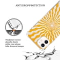 thumbnail image 3 of Hippie Sun Case Compatible with iPhone 11,Unique Art Design TPU Bumper Cover Case, 3 of 7