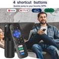 thumbnail image 5 of Paquete de 2 controles remotos de repuesto para Roku TV, compatibles con TCL/Hisense/Sharp/Philips/Onn/Element Roku TV (no para Roku Stick, Box o altavoz), 5 of 5