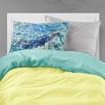 thumbnail image 2 of Carolines Treasures BB5336PILLOWCASE Humpback Whale Fabric Standard Pillowcase, 2 of 2