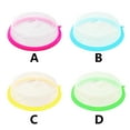 thumbnail image 4 of Stackable Refrigerator Plate Cover Fresh-keeping Bowl Covers Splash-proof Oil Kitchen Gadgets Container Lid Microwave Oven Caps Gadgets Container green, 4 of 6