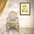 thumbnail image 3 of Johannesson, Karin 19x24 Gold Ornate Wood Framed with Double Matting Museum Art Print Titled - Leaves Falling II, 3 of 4