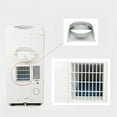 thumbnail image 2 of 150MM Portable Air Conditioner Window Exhaust Duct P-ipe Hose Interface Connector (Round interface), 2 of 7