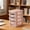 112#Pink, variant on Drawer Desktop Storage Box 4 Layer Clear Organizer, Stackable Pull Out Drawers Space Saving Storage System for Office Bathroom Dorm Bedroom Home Organization Use