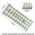 thumbnail image 3 of Frog & Plant Print Post-Surgery Seatbelt Pillow - Mastectomy Breast Cancer Heart Surgery Recovery Pad with Secure Straps & Machine Washable (Forest Theme), 3 of 4