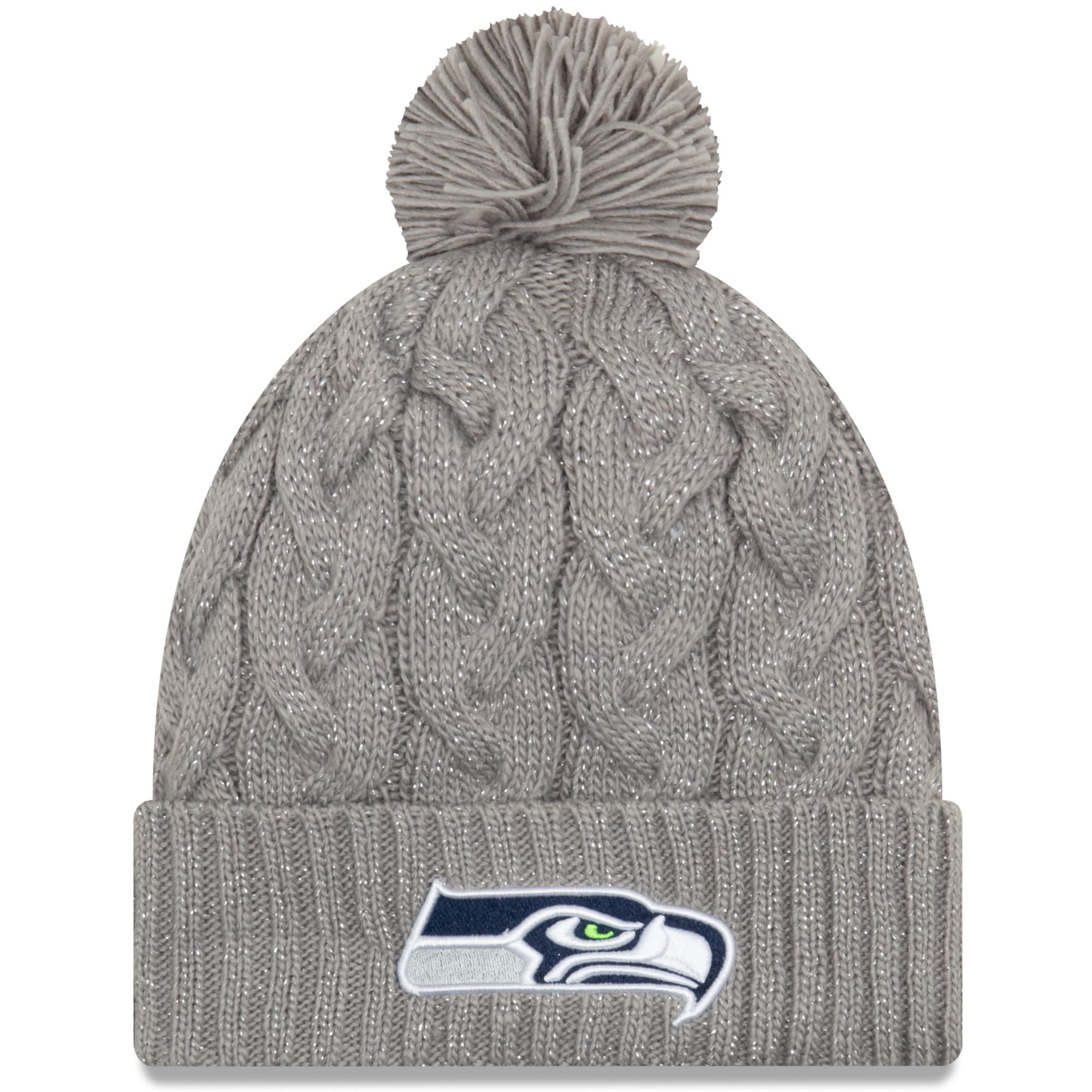 Women's New Era Gray Seattle Seahawks 