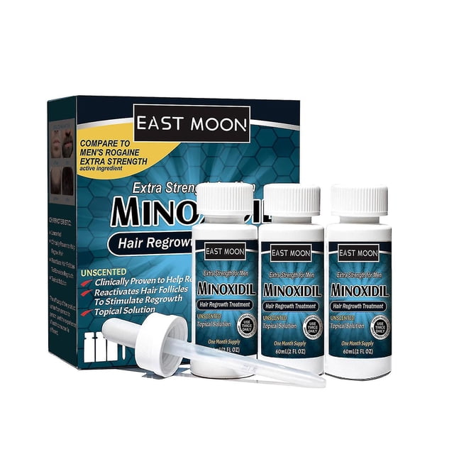 Hair Regrowth 5% Extra Strength Topical Hair Loss For Men Solution