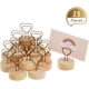 thumbnail image 2 of Bienvenido Portatarjetas de madera para fotos en forma de soporte para bodas, souvenirs, tarjetas., 2 of 7