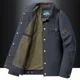 thumbnail image 3 of Chaquetas de calle 5XL para hombre, rompevientos, abrigos casuales, chaquetas militares tácticas del ejército, ropa de exterior de gran tamaño para hombre, 3 of 5