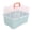 Olive Green, variant on NFTIGB Baby Bottle Drying Racks Portable Nursing Bottle Storage Box Dinnerware Organizer with Cover for Baby Toddler Home, Olive Green (13.39 inches / 34 cm)