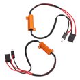 thumbnail image 3 of LED Decoder H7 Aluminum Housing Single Resistance Wire LED Headlight Fault Decoder, 3 of 14