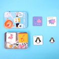 thumbnail image 3 of Childrens Toy Animal Fruit Vegetable Cards Memory Matching Jigsaw Puzzles Children Kids Toy, 3 of 6