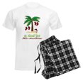 thumbnail image 6 of CafePress - On Island Time Men's Light Pajamas - Men's Light Loose Fit Cotton Pajama Set, 6 of 7