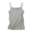 thumbnail image 4 of WOLLED 2-12T Girl's Vest for Kids Halter Sleeveless Casual Tank Toddler Cotton Tank Top Casual Versatile Pullover Vest, 4 of 8