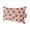 Tan, Chocolate, Clay, Beige, variant on Black Paw Print Outdoor Pillows for Chaise Lounge Chair Waterproof Lumbar Pillows with Insert&Adjustable Elastic Strap Beach Headrest Pillow Funny Animal Foot Swirl Line Anstract Pool Pillow 11"x16"