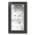 thumbnail image 2 of ArtToFrames 8x16 inch Black Velvet with Silver Wide Picture Frame, Black MDF Poster Frame (4693), 2 of 7