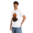 thumbnail image 6 of Halloween Pumpkin Head Unisex Heavy Cotton Tee T-Shirt, 6 of 12