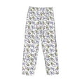 thumbnail image 4 of Kdxio Monkey Submarine Captain Print Men's Sleep Pajama Pant Lounge Pants with Pockets, 4 of 8
