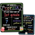thumbnail image 2 of Clearance Under 5$ Back to S-chool Photo Sign on Small Blackboard, Fdelink 1*Small Blackboard, 2 of 6