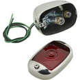 thumbnail image 3 of 1937-1938 Stardard Chevy Stainless Steel Red Tail Light Assembly, Left, 3 of 4