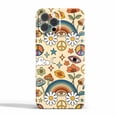 thumbnail image 1 of Retro Flowers Case Compatible with iPhone 12 Pro,Aesthetic Art Design Full Cover Protective Case, 1 of 5