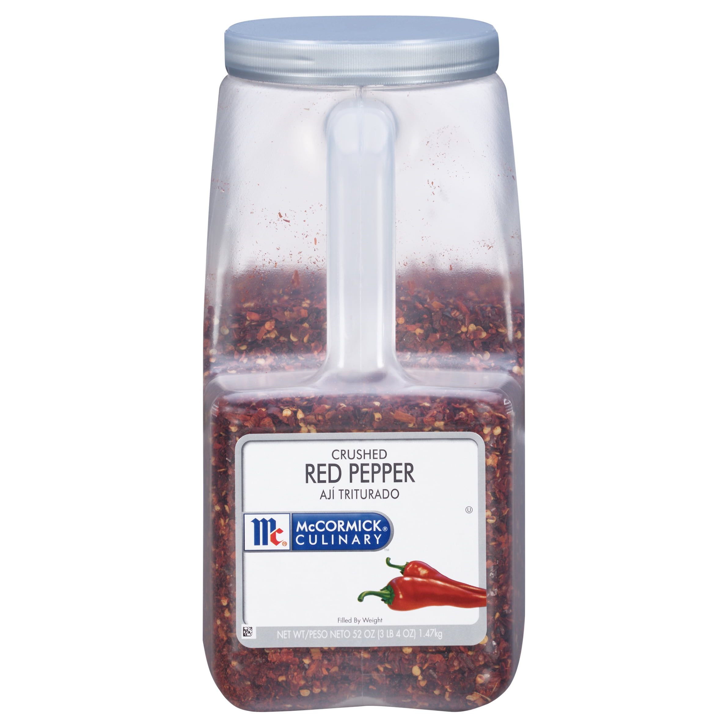 3 PACKS : Mccormick Crushed Pepper, Red, 3.25-Pound