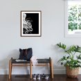 thumbnail image 3 of Art.com Octopus Black and White b Art Print by Fab Funky, Brown Frame Wall Art, 23" x 29", 3 of 5