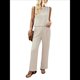 thumbnail image 3 of Conjuntos de 2 Piezas para Mujer, Chaleco, Cuello Redondo, Sin Mangas, Conjuntos Casuales, Pantalones de Pierna , Trajes. Albaricoque M, 3 of 10